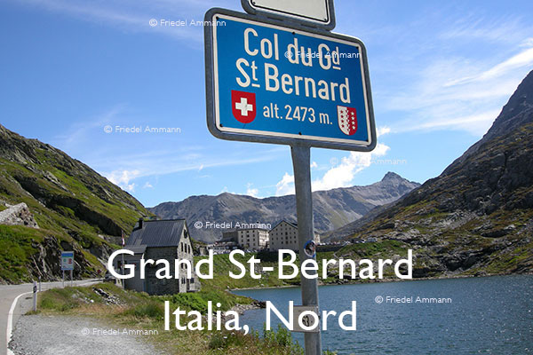 WORLD – Italia, Nord – Aosta, Col du Grand St-Bernard