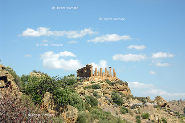 WORLD - Italia, Sizilien / Sicilia - Dorischer Tempel / Il tempio della Concordia - Agrigent
