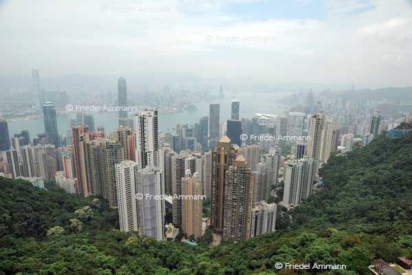 WORLD – Hong Kong – view from the Peak