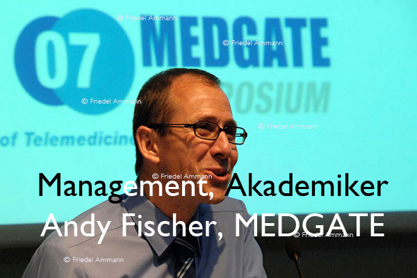WIRTSCHAFT / ECONOMY - Management / Akademiker - Dr. med. Andy Fischer, CEO MEDGATE