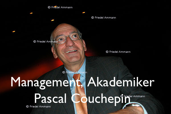 WIRTSCHAFT / ECONOMY - Management / Akademiker - Altbundesrat Pascal Couchepin
