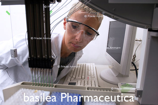 WIRTSCHAFT / ECONOMY - Forschung / Research - basilea Pharmaceutica – Basel, Schweiz