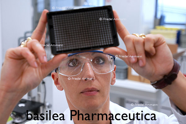 WIRTSCHAFT / ECONOMY - Forschung / Research - basilea Pharmaceutica – Basel, Schweiz