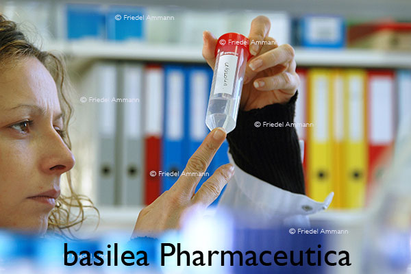 WIRTSCHAFT / ECONOMY - Forschung / Research - basilea Pharmaceutica – Basel, Schweiz