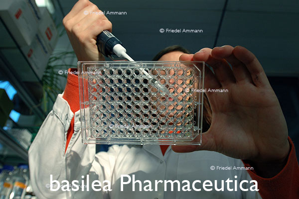 WIRTSCHAFT / ECONOMY - Forschung / Research - basilea Pharmaceutica – Basel, Schweiz