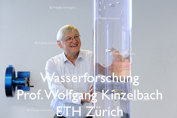 WIRTSCHAFT / ECONOMY - Forschung / Research – Wasserforscher Prof. Wolfgang Kinzelbach, ETH Zürich