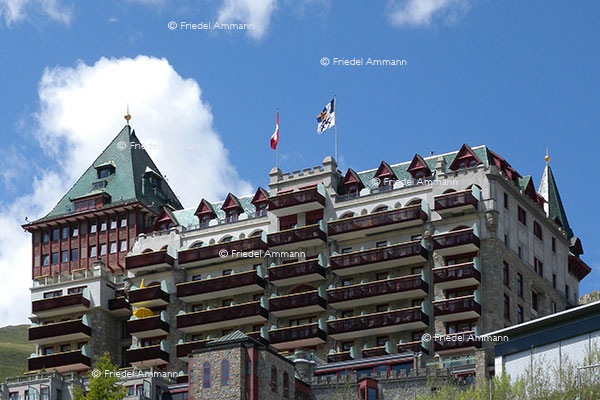 WIRTSCHAFT / ECONOMY - Tourismus Schweiz  - Palace Hotel, St Moritz