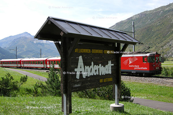 WIRTSCHAFT / ECONOMY - Tourismus Schweiz  - Andermatt