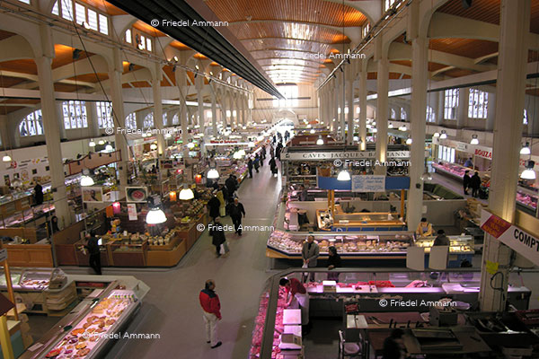 WIRTSCHAFT / ECONOMY - Handel / Retail – Markthalle / Market Hall - Mulhouse, France