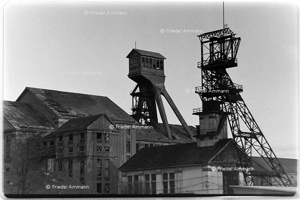 WIRTSCHAFT / ECONOMY - Industrie Brachen / Brownfield - Stillgelegte Kaligrube / Potash Mine Rudolph bei Pulversheim - Elsass, France