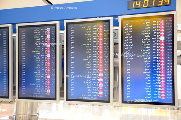 WIRTSCHAFT / ECONOMY - Kommunikation / Communication - International Airport Dubai