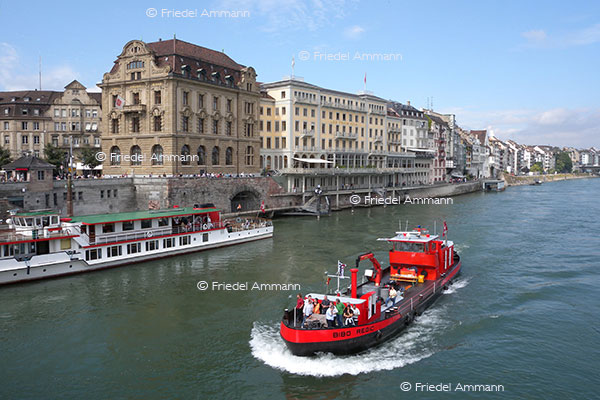 WIRTSCHAFT / ECONOMY - Mobilität / Mobility – Rheinschifffahrt / River Rhine Shipping, Basel