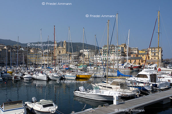 WIRTSCHAFT / ECONOMY - Mobilität / Mobility - Schifffahrt / Shipping – Jachthafen / Marina, Bastia - Korsika, Corsica